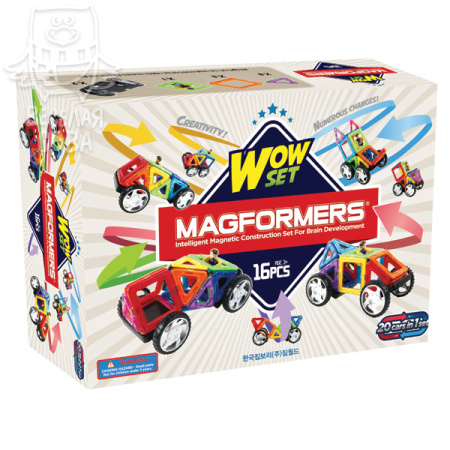Магнитный конструктор Magformers Wow Set