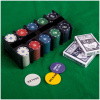 Texas Holdem (покерный набор на 200 фишек с номиналом)