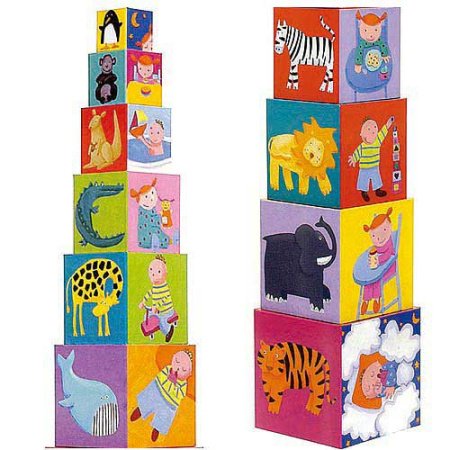 Кубики-пирамида Забавные кубики