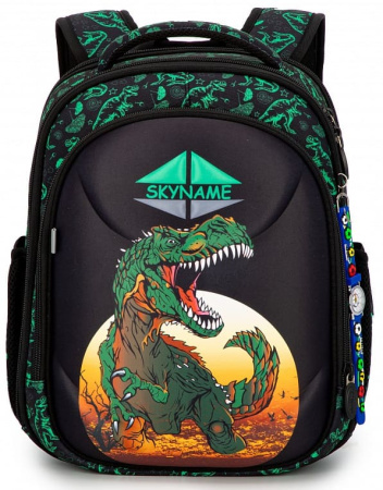 ранец SkyName 6039 с пеналом и мешком и с часами