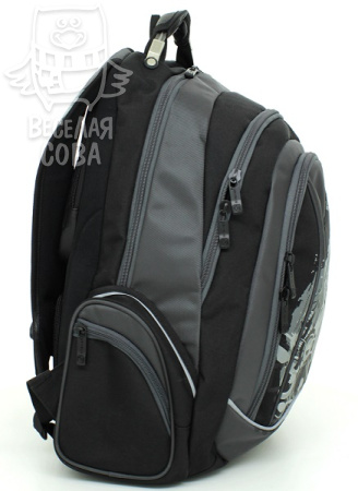Школьный черно-серый рюкзак Steiner 12-252-151