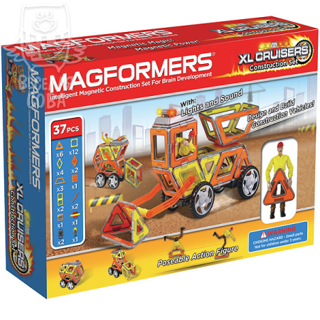 Магнитный конструктор Magformers XL Cruisers Строители 63080