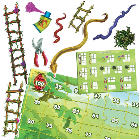 Змеи и лестницы: бродилка