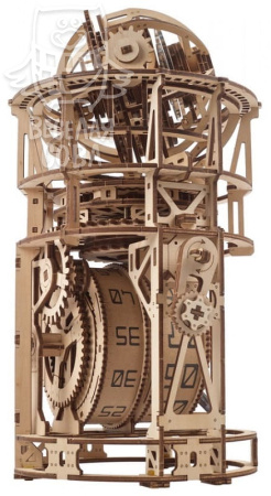 Сборная модель Ugears Астроном. Настольные часы с турбийоном 70162