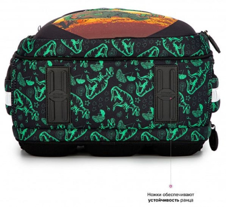 ранец SkyName 6039 с пеналом и мешком и с часами