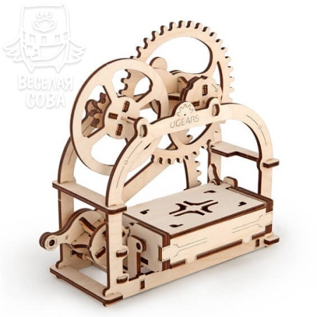 3D-конструктор Ugears Механическая шкатулка