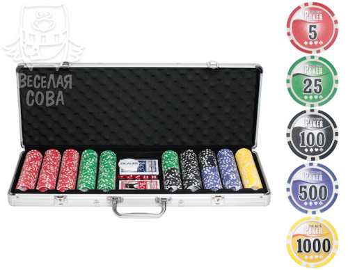 NUTS 500 (покерный набор)