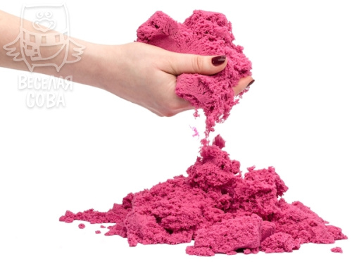Кинетический Космический песок 1 кг розовый