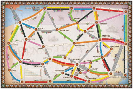 Ticket to Ride: Великобритания и Пенсильвания (дополнение)