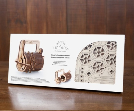 Сборная модель Ugears Кодовый замок