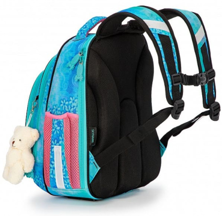 ранец SkyName 5023 с брелоком мишкой