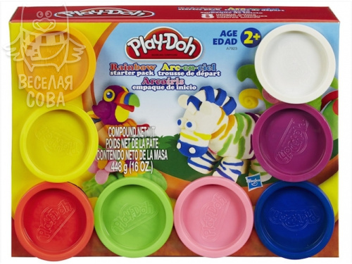 Набор пластилина из 8 банок Play-Doh (Hasbro) A7923121