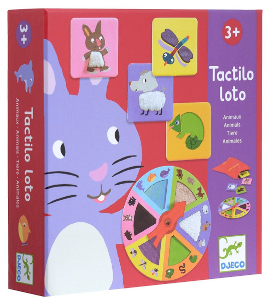 Тактильное лото Животные