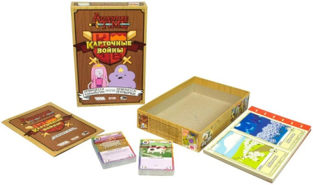 Время приключений: Карточные войны. Принцесса Бубльгум против Принцессы Пупырки