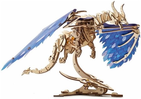 Сборная модель Ugears Дракон Ураган 70151