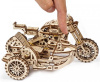 Сборная модель Ugears Мотоцикл Scrambler UGR-10 с коляской