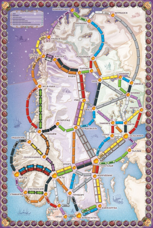 Ticket to Ride: Северные страны (Билет на поезд)