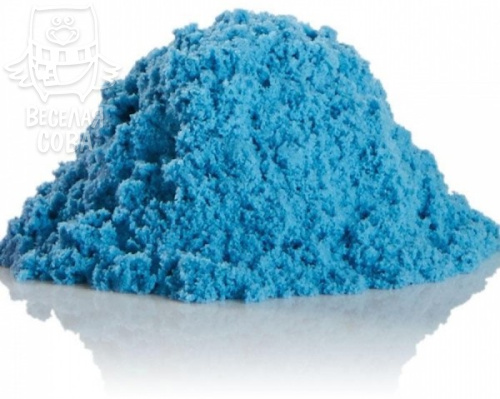 Кинетический Космический песок 1 кг голубой