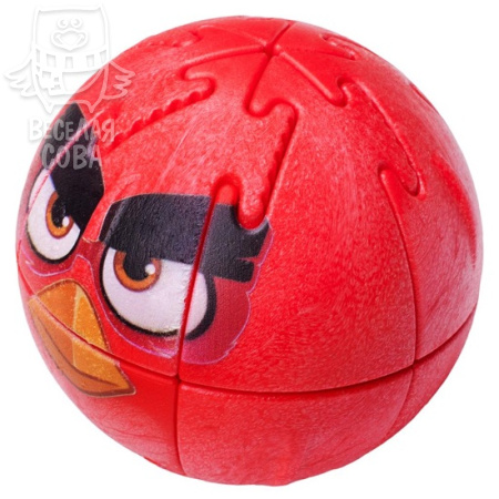 Объемный пазл Крашики Angry Birds Red