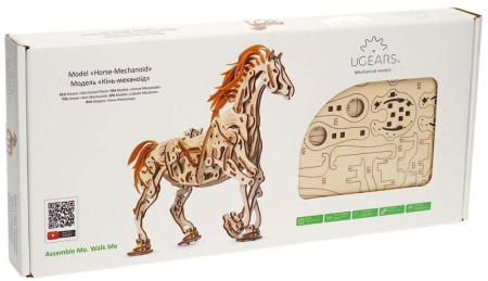 Сборная модель Ugears Конь-Механоид