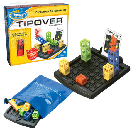 Настольная игра Кубическая головоломка (Tipover)
