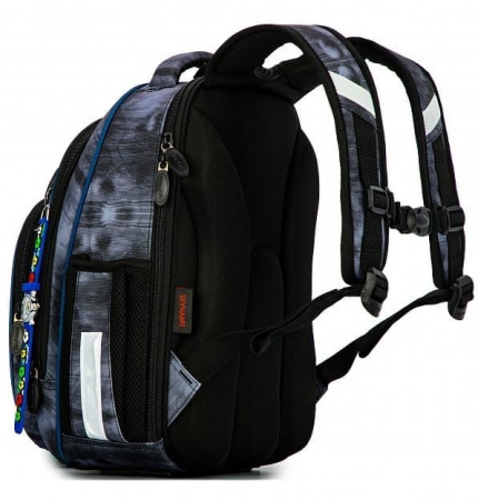 ранец SkyName 7017 с пеналом и мешком и с часами