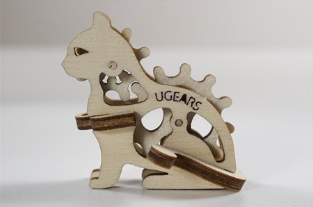 Сборная модель Ugears Трибики (набор из 4 штук)