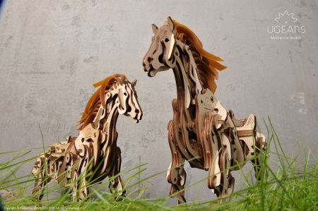 Сборная модель Ugears Конь-Механоид
