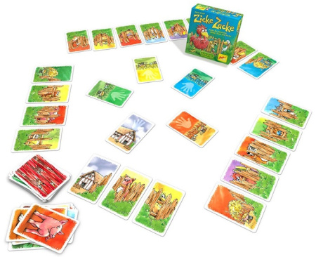 Цыплячьи бега: Прятки (карточная)