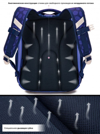 ранец SkyName 7015 с пеналом и мешком и брелоком мишкой