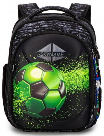 ранец SkyName 6037 с пеналом и мешком и с часами