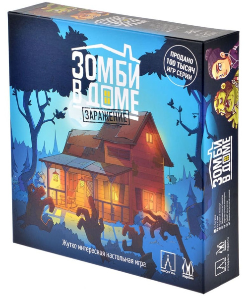 Настольная игра Зомби в доме Заражение