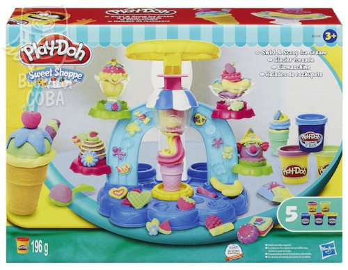 Набор пластилина Play-Doh Фабрика мороженого (Hasbro)