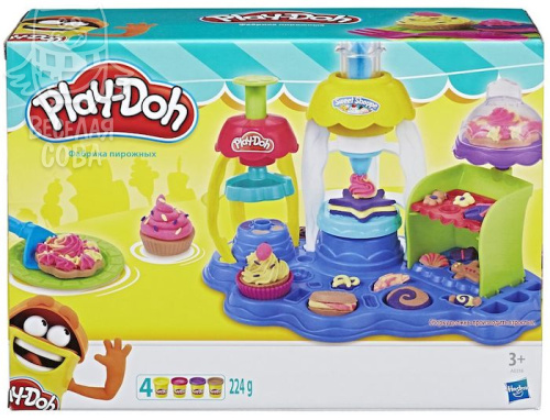 Набор пластилина Play-Doh Фабрика пирожных (Hasbro)