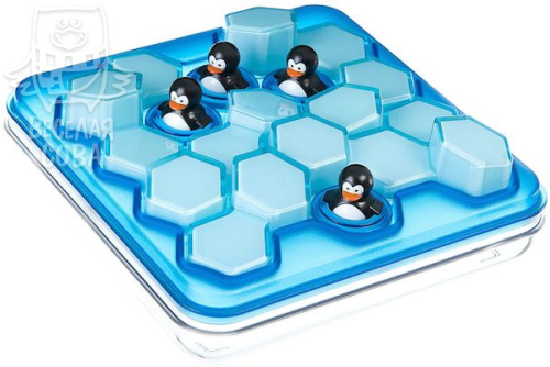 Логическая настольная игра-головоломка Bondibon Мини-Пингвины