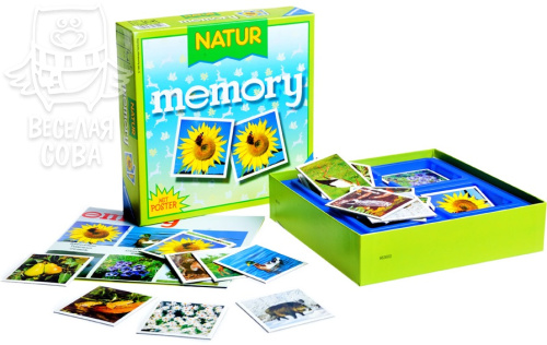 Настольная игра Мемори. Природа (Memory Natur) 