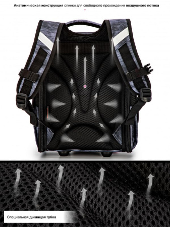 ранец SkyName 2084 с часами