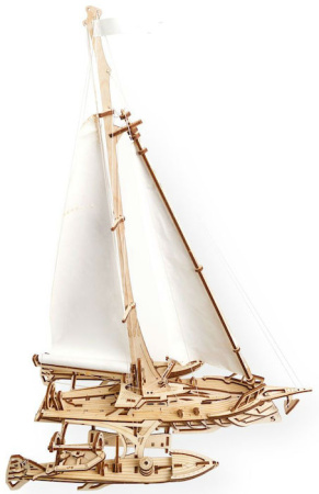 Сборная модель Ugears Тримаран Мерихобус