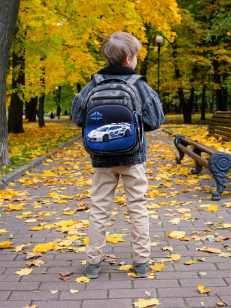 ранец SkyName 7019 с часами