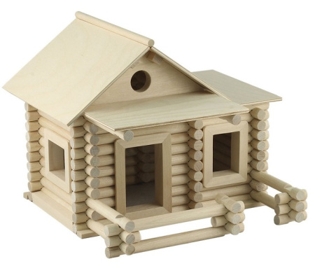 Конструктор из деревянных бревнышек №2