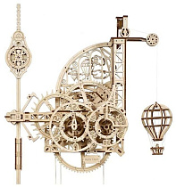 Сборная модель Ugears Аэро Часы с маятником 70154