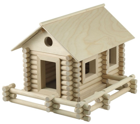 Конструктор из деревянных бревнышек №2