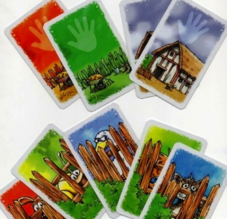 Цыплячьи бега: Прятки (карточная)