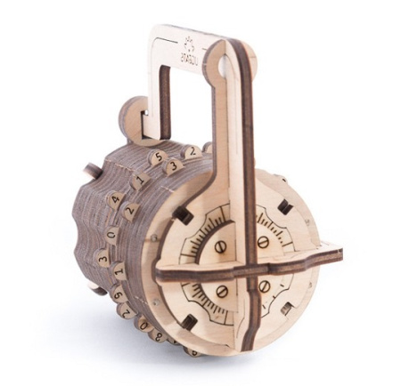 Сборная модель Ugears Кодовый замок