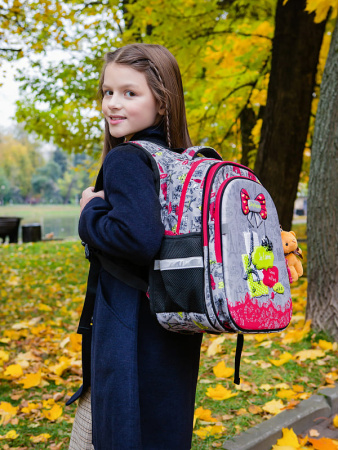 рюкзак SkyName R1-022 с брелоком мишкой