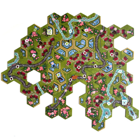 Dorfromantik: Сельская идиллия. Сакура