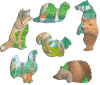 Лесные животные FH36