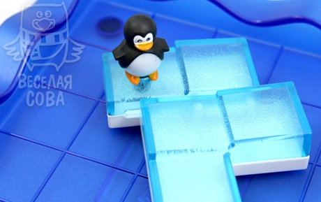 Игра-головоломка Пингвины на льдинах