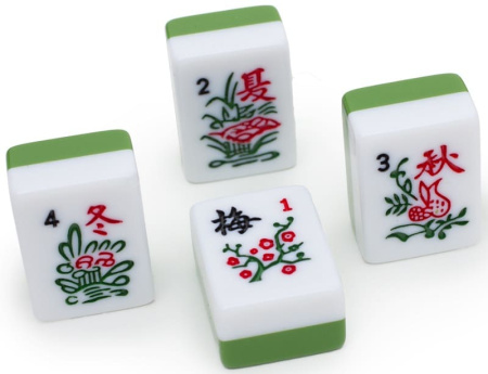 Маджонг в боксе (корневая древесина)