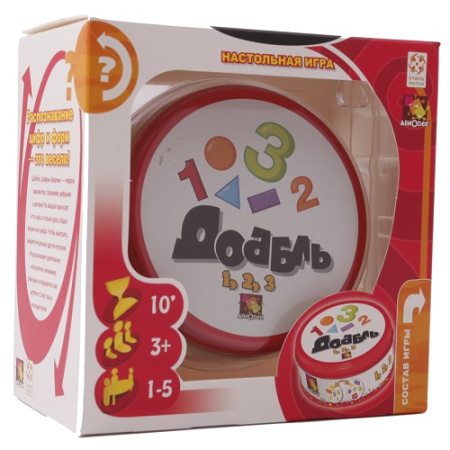 Доббль: Цифры и формы (Spot It! Numbers and Shapes)